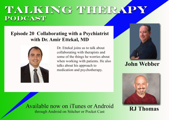 Talking Therapy Promo Card Dr Amir Ettekal